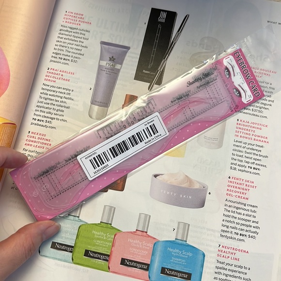 New 6 Shapes Perfect Eyebrows, Reusable Shape Stickers AC2 - Picture 4 of 7